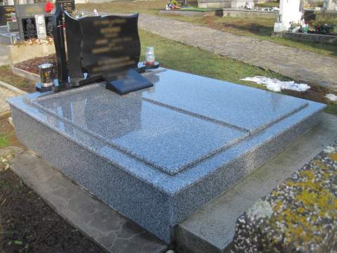 Dvojhrob z materiálu Francúzsky Tarn, Dolné Obdokovce - Ref. č.: 211