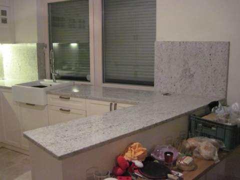 Pracovná doska z materiálu Colonia White, Nové Zámky - Ref. č.: 149