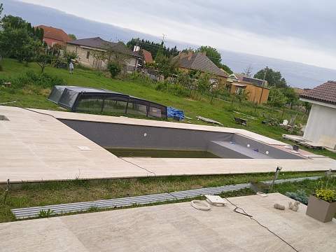 Dlažba z materiálu Travertín, Zemné - Ref. č.: 118